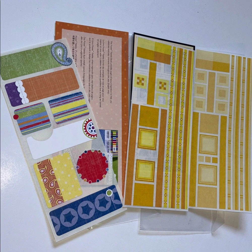 Jumbo Great Lengths Stickers in Orange and Yellow